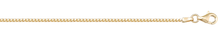 Load image into Gallery viewer, Gold Franco Chain in Yellow or White 1.0mm
